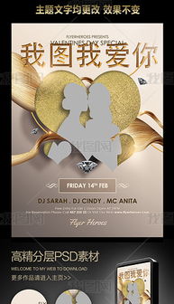 国外创意婚庆海报设计 模板下载与创意灵感分享